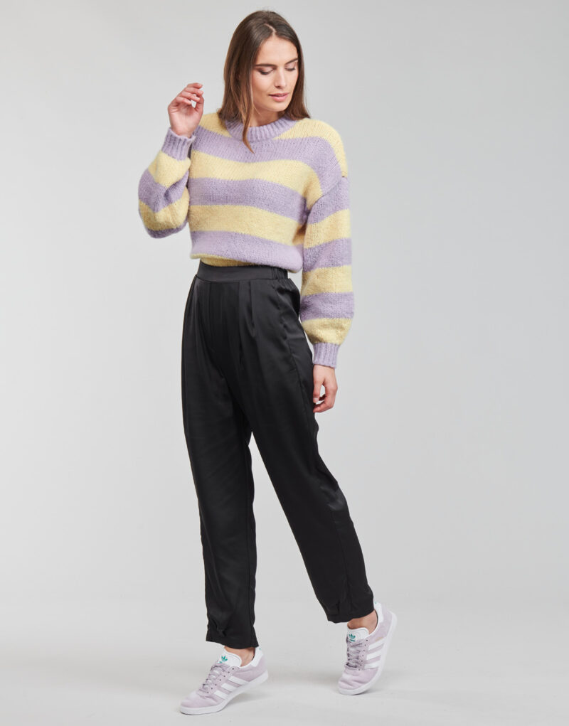 Pantaloni morbidi / Pantaloni alla zuava Vero Moda VMKYRA Nero Pantaloni morbidi / Pantaloni alla zuava Donna - 3