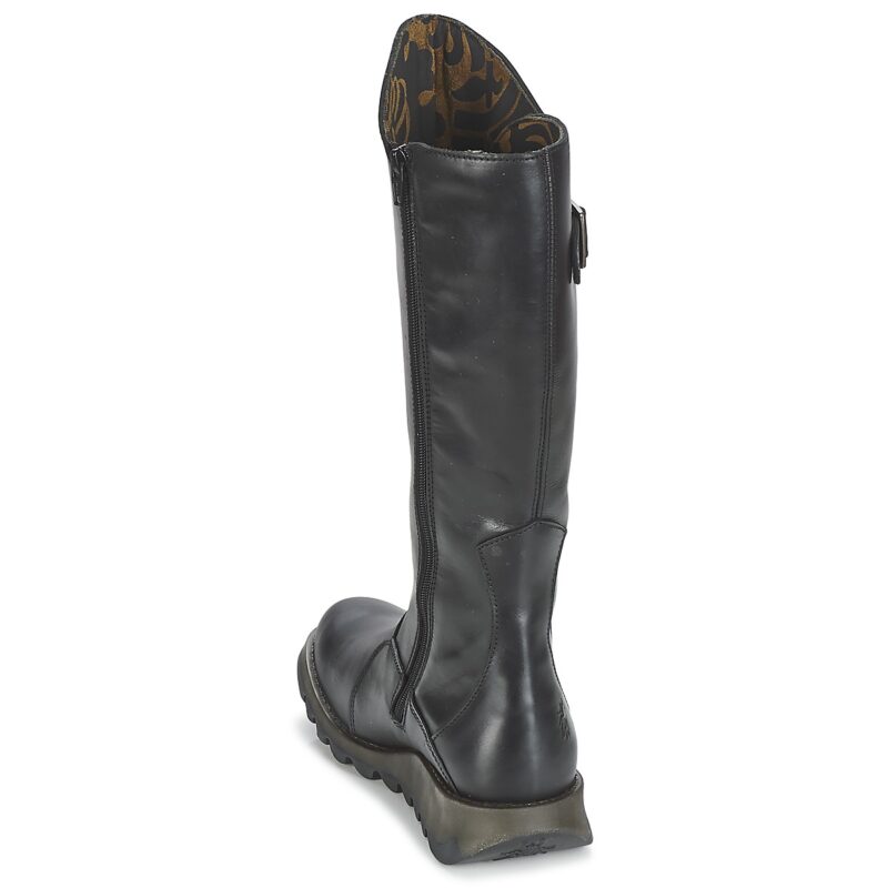 Fly London MOL 2 Black Women's Low Boots - 5