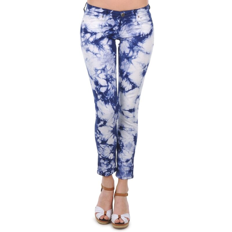 Pantaloni 7/8 e 3/4  Cimarron  CLARA TIE DYE  Blu -   Pantaloni 7/8 e 3/4 Donna - 2