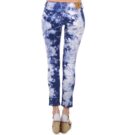 Pantaloni 7/8 e 3/4  Cimarron  CLARA TIE DYE  Blu -   Pantaloni 7/8 e 3/4 Donna - 4