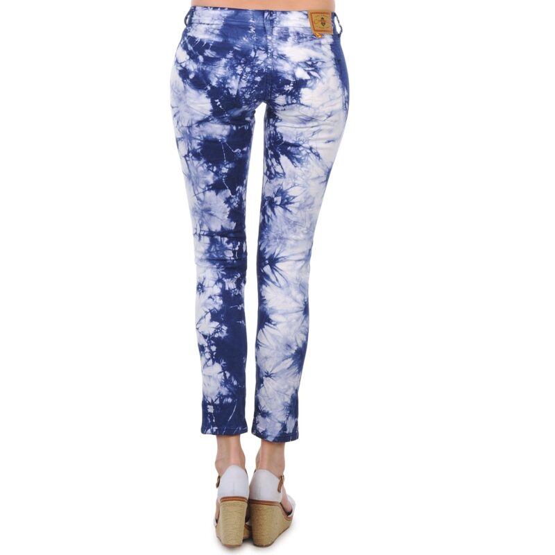 Pantaloni 7/8 e 3/4  Cimarron  CLARA TIE DYE  Blu -   Pantaloni 7/8 e 3/4 Donna - 4