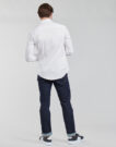 Chemise &agrave; manches longues Emporio Armani Chemises blanches &agrave; manches longues pour hommes 8N1C09 - 4