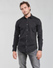 Chemise &agrave; manches longues Emporio Armani Chemises &agrave; manches longues bleues pour hommes 8N1C09 - 2