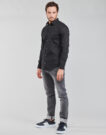 Chemise &agrave; manches longues Emporio Armani Chemises &agrave; manches longues bleues pour hommes 8N1C09 - 3