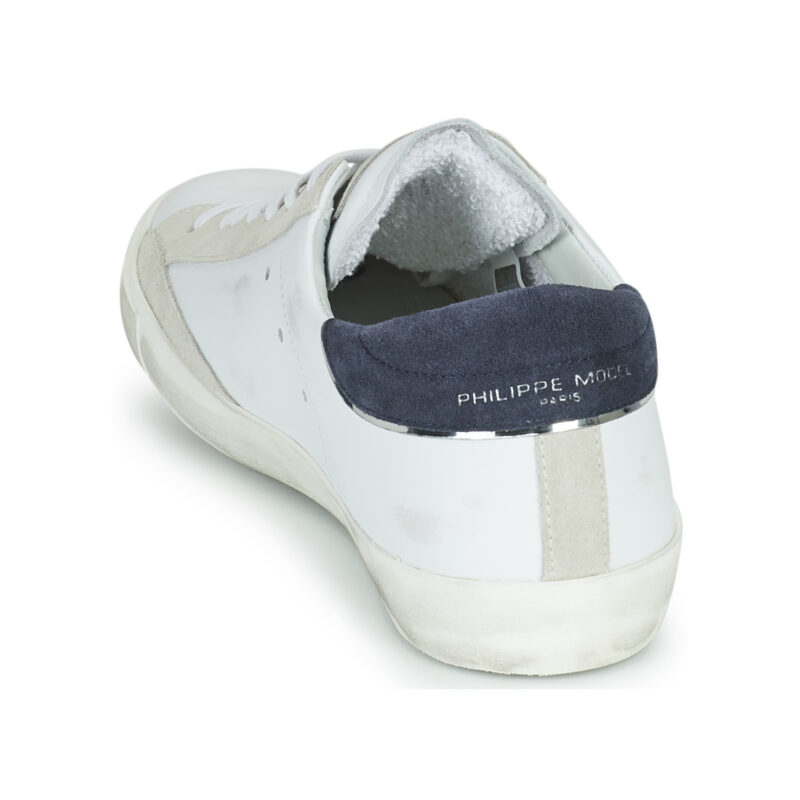 Philippe Modell PRSX LOW MAN Wei&szlig;e Herren-Sneaker - Gr&ouml;&szlig;e 5