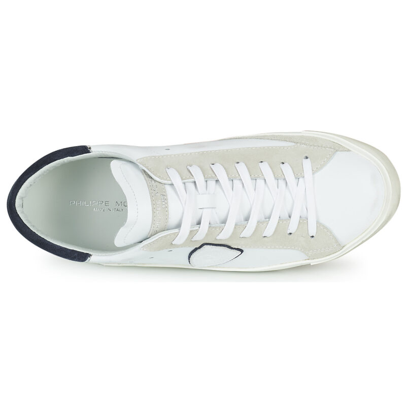 Philippe Modell PRSX LOW MAN Wei&szlig;e Herren-Sneaker - Gr&ouml;&szlig;e 6