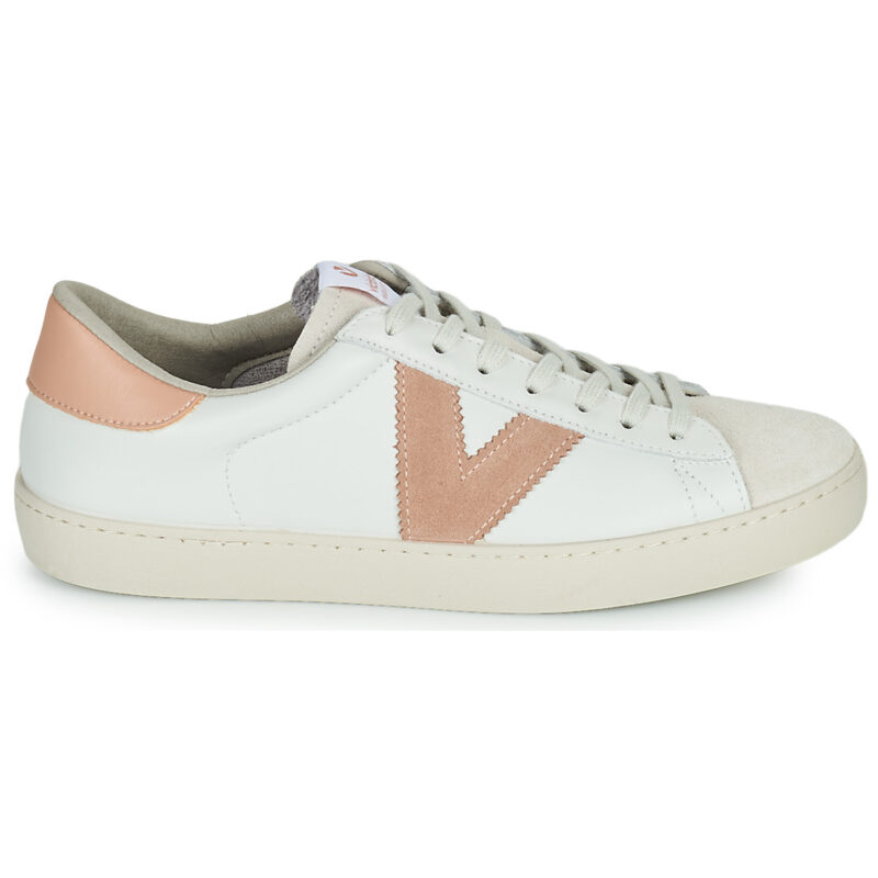 Victoria BERLIN PIEL CONTRASTE Bianco Sneakers basse Donna - 2