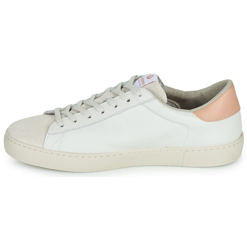 Victoria BERLIN PIEL CONTRASTE Bianco Sneakers basse Donna - 4