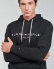 Tommy Hilfiger TOMMY LOGO HOODY Schwarzer Hoodie Herren-Hoodie - 5
