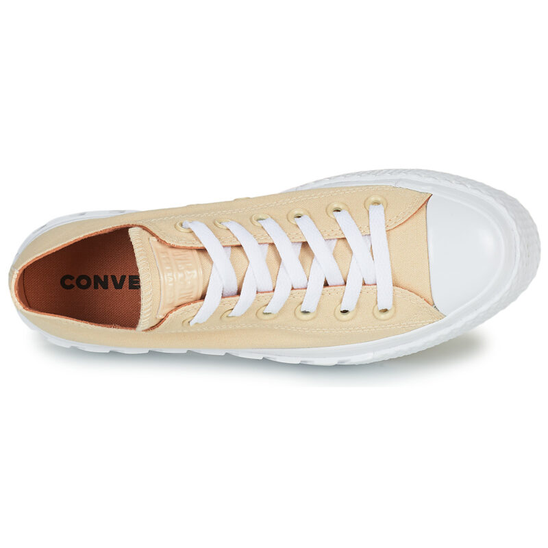 Converse CHUCK TAYLOR ALL STAR LIFT 2X HYBRID SHINE OX Giallo Sneakers basse Donna - 6