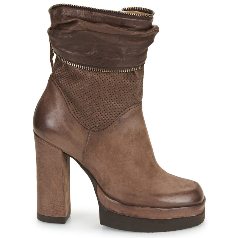 Airstep / A.S.98 BLOC ZIP Marrone Stivaletti Donna - 2