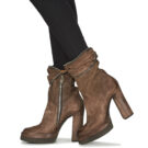 Airstep / A.S.98 BLOC ZIP Marrone Stivaletti Donna - 8
