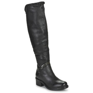 Airstep / A.S.98  NOVASUPER HIGH  Nero -  Stivali a metà coscia Donna