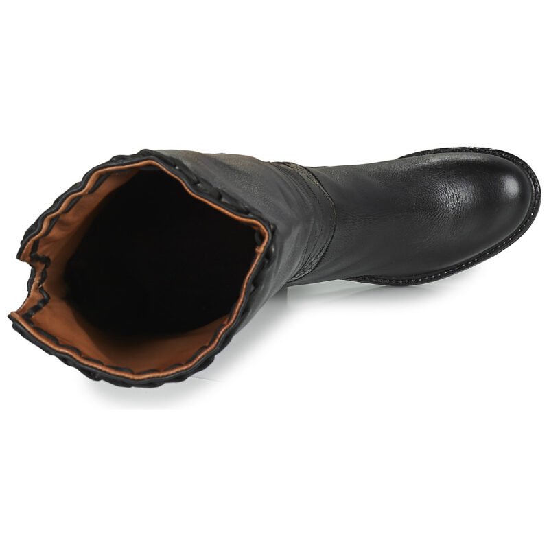 Airstep / A.S.98 NOVASUPER HIGH Schwarz Damen-Stiefeletten bis zur Mitte des Oberschenkels - 6