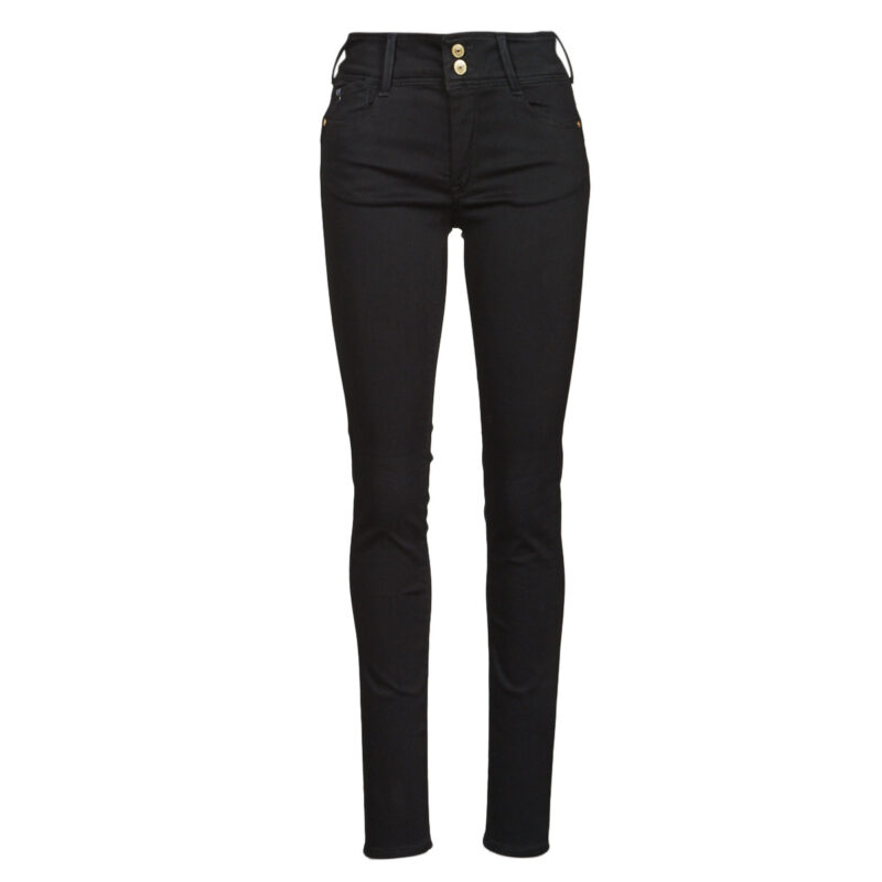 Slim jeans Le Temps des Cerises ULTRA PULP Black Slim Jeans Women - 1
