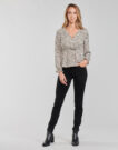 Slim jeans Le Temps des Cerises ULTRA PULP Black Slim Jeans Women - 2