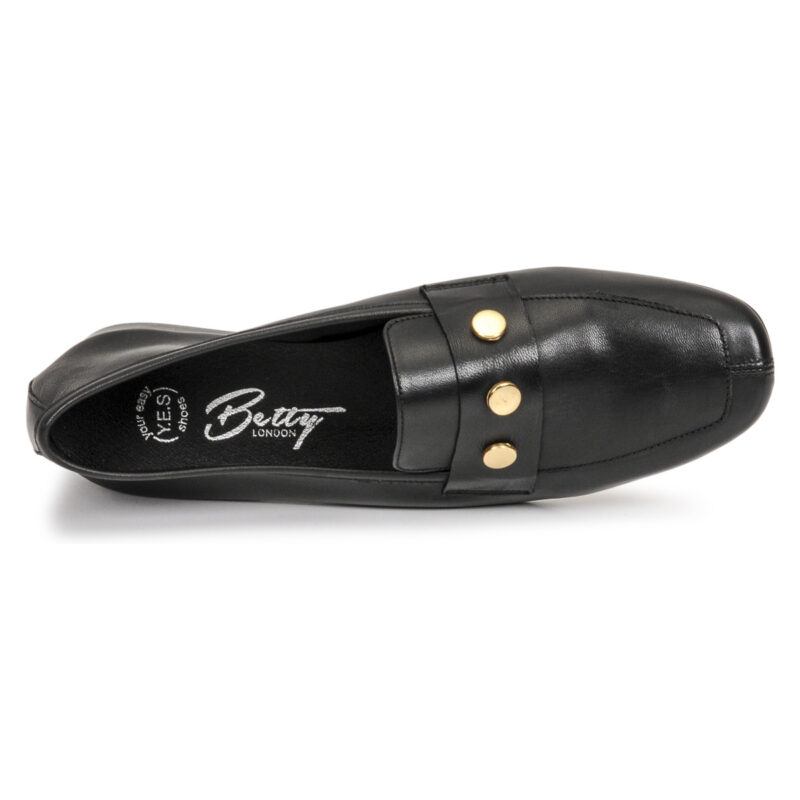 Betty London PANDINO Negro Mocasines Mujer - 6