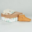 Easy Peasy BOOBOOTIES Brown Slippers Child - 7