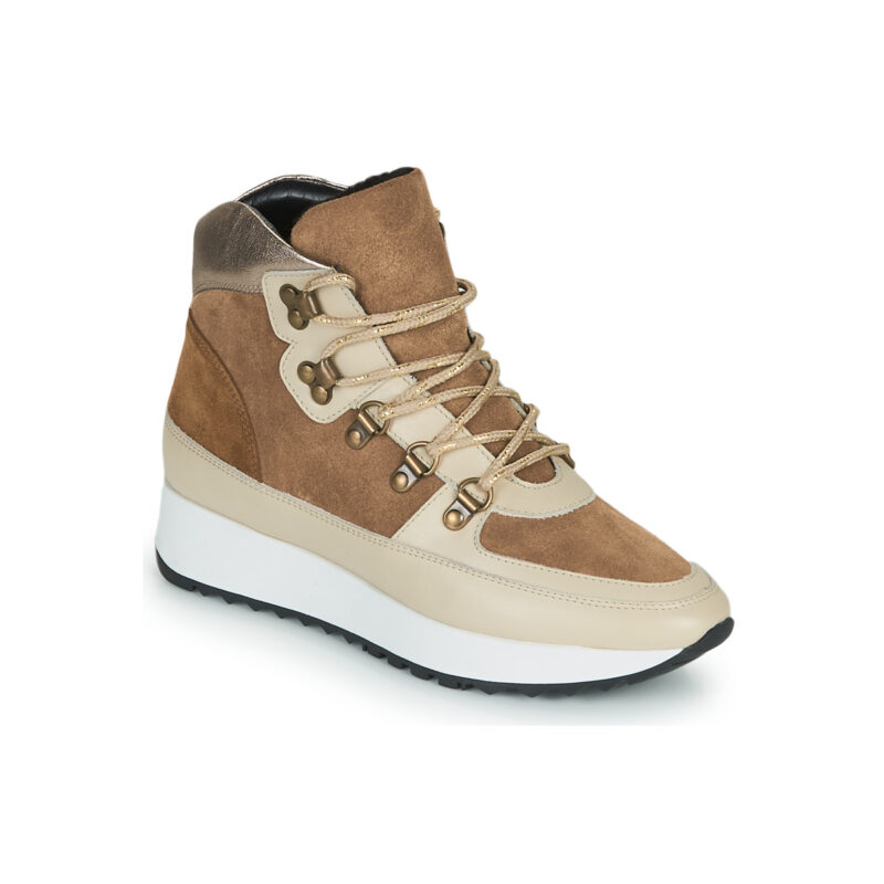 JB Martin COURAGE Marrone Sneakers alte Donna - 1