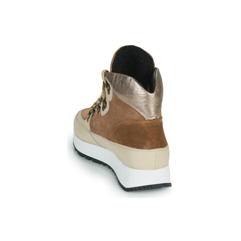 JB Martin COURAGE Marrone Sneakers alte Donna - 5
