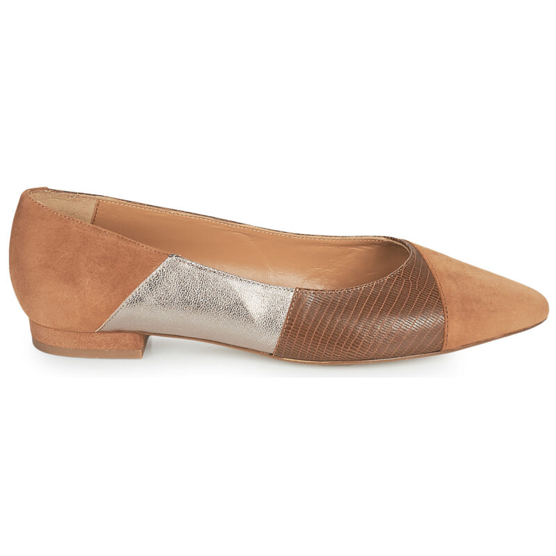 JB Martin TENDRE Marrone Ballerine Donna - 2