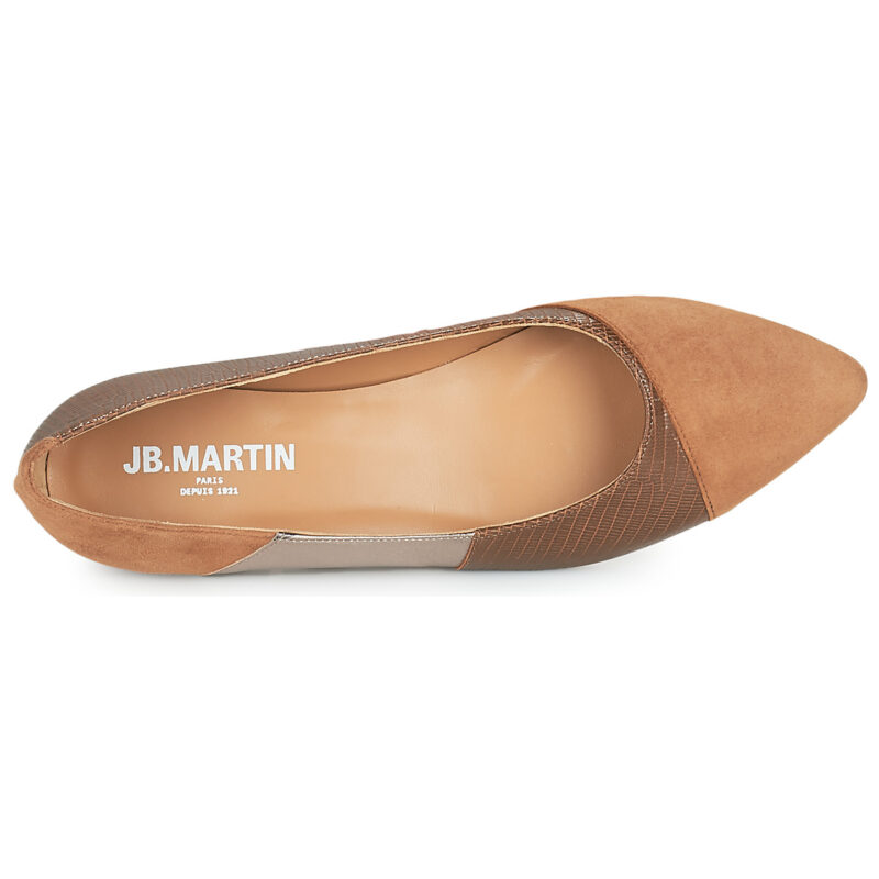 JB Martin TENDRE Marrone Ballerine Donna - 6