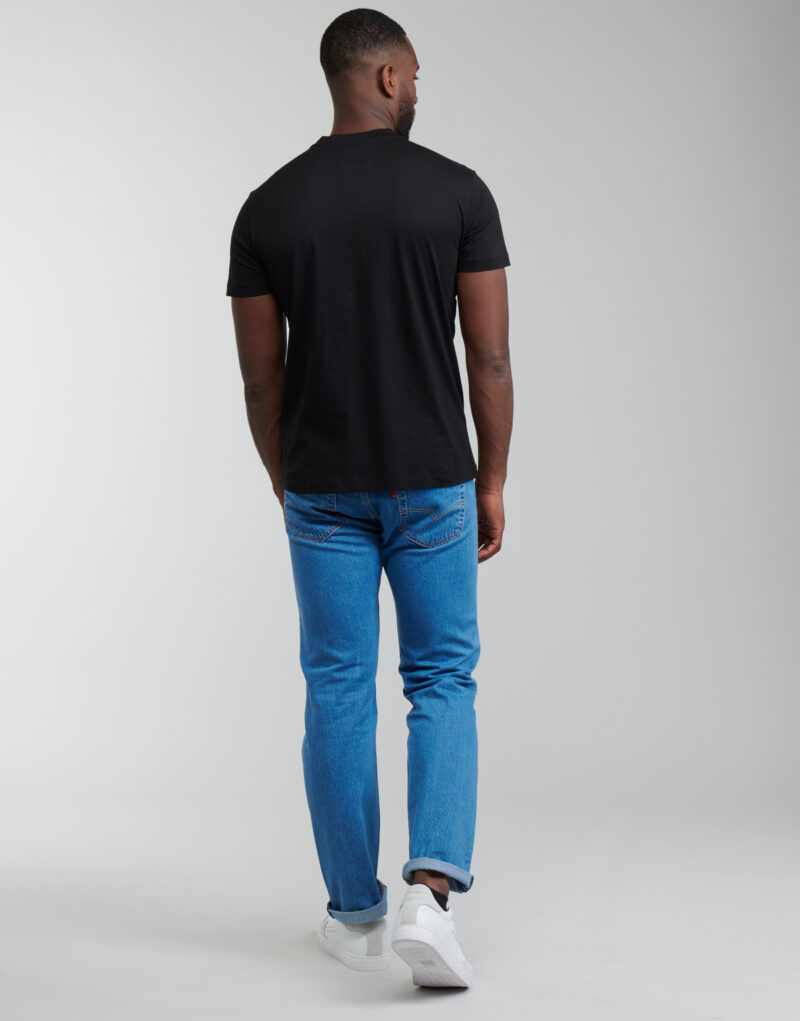 T-shirt  Emporio Armani  8N1TN5  Nero -  T-shirt maniche corte Uomo - 4