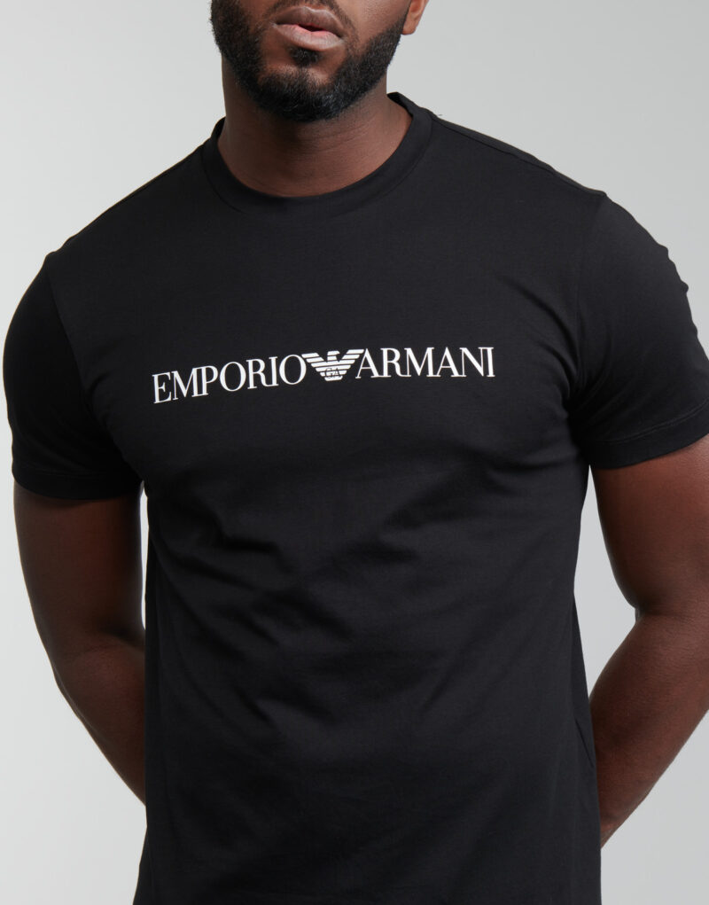 T-shirt  Emporio Armani  8N1TN5  Nero -  T-shirt maniche corte Uomo - 5