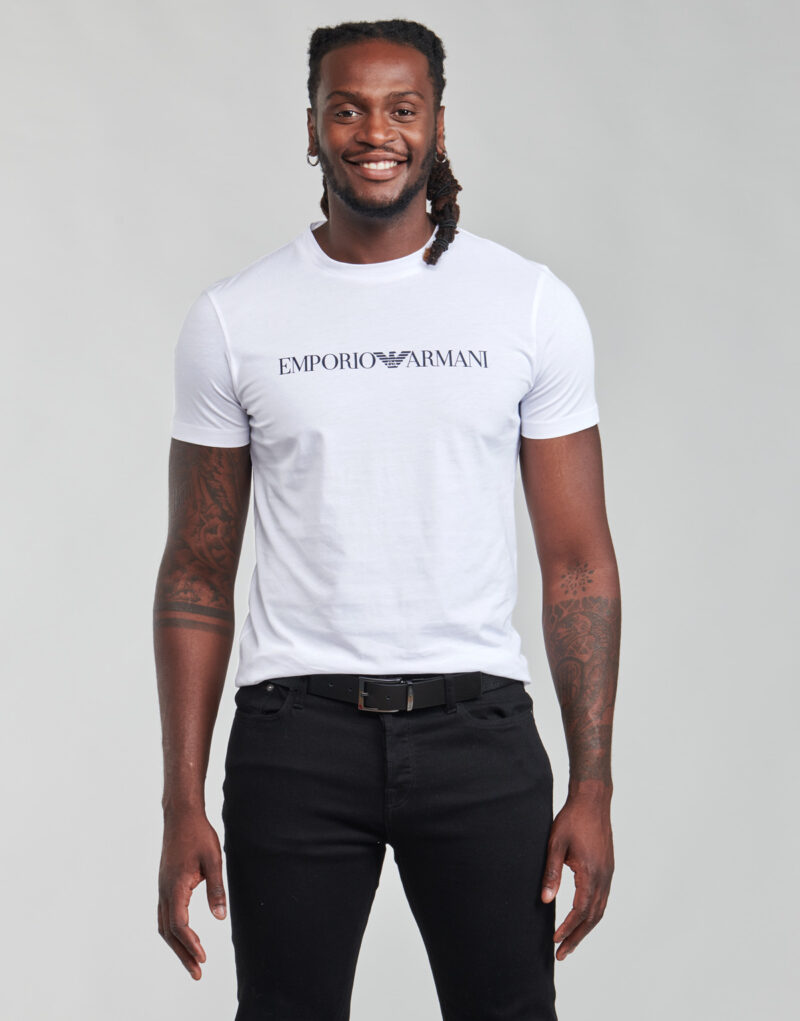 T-shirt Emporio Armani 8N1TN5 Bianco T-shirt maniche corte Uomo - 2