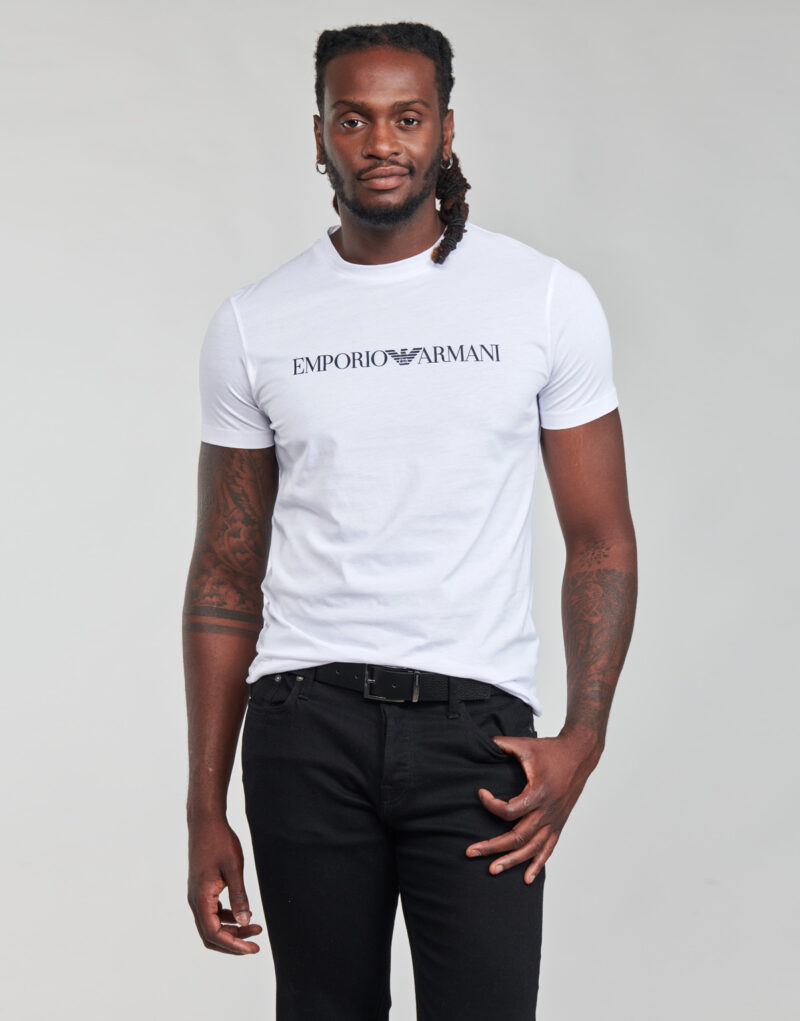 T-shirt Emporio Armani 8N1TN5 Bianco T-shirt maniche corte Uomo - 5