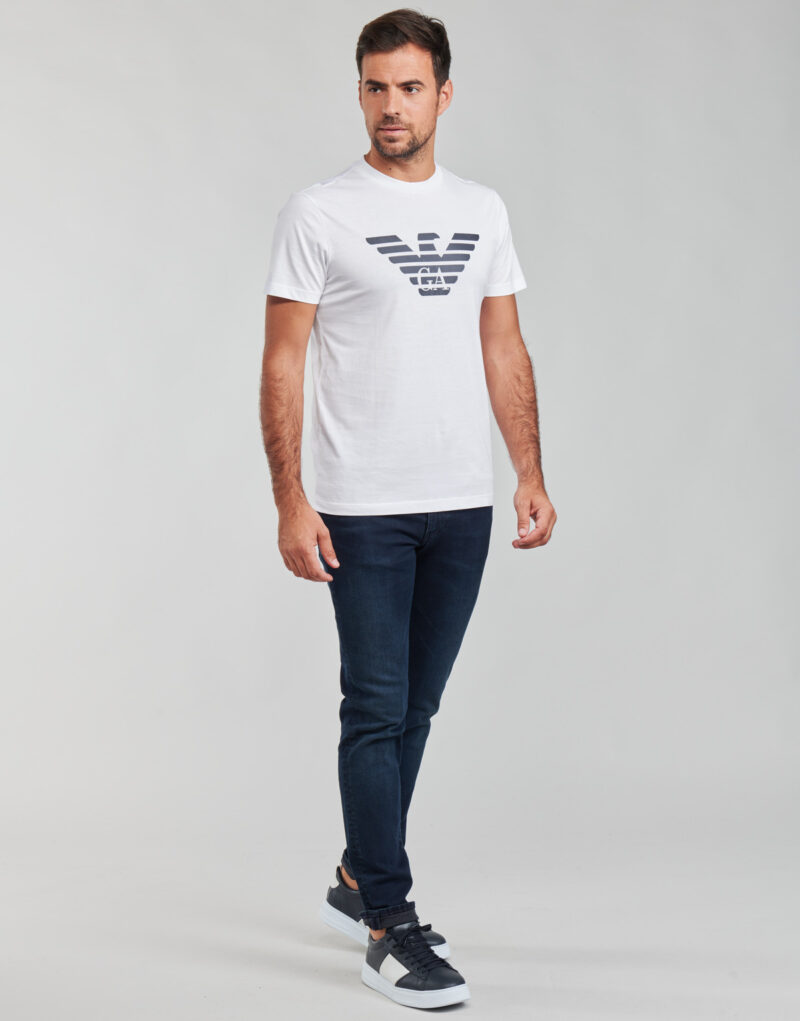 T-shirt Emporio Armani 8N1TN5 Bianco - T-shirt maniche corte Uomo - 3