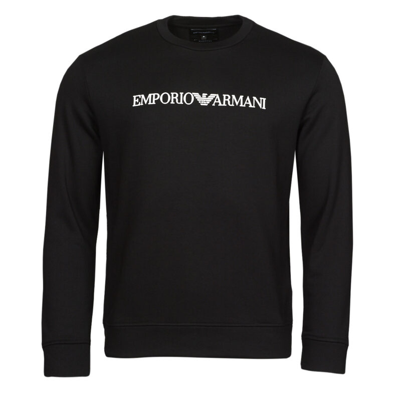 Felpe  Emporio Armani  8N1MR6  Nero -  Felpe Abbigliamento Uomo - 1