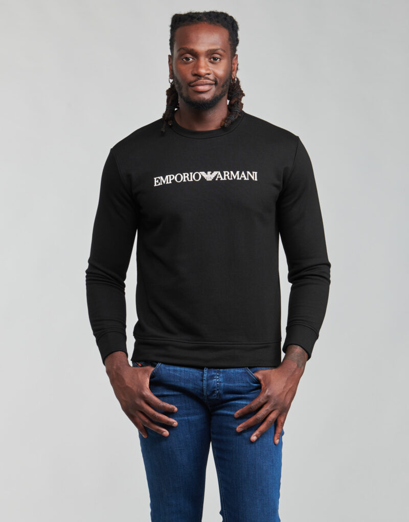 Felpe  Emporio Armani  8N1MR6  Nero -  Felpe Abbigliamento Uomo - 2
