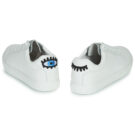 Bons baisers de Paname  SIMONE EYES  Bianco -  Sneakers basse Donna - 6