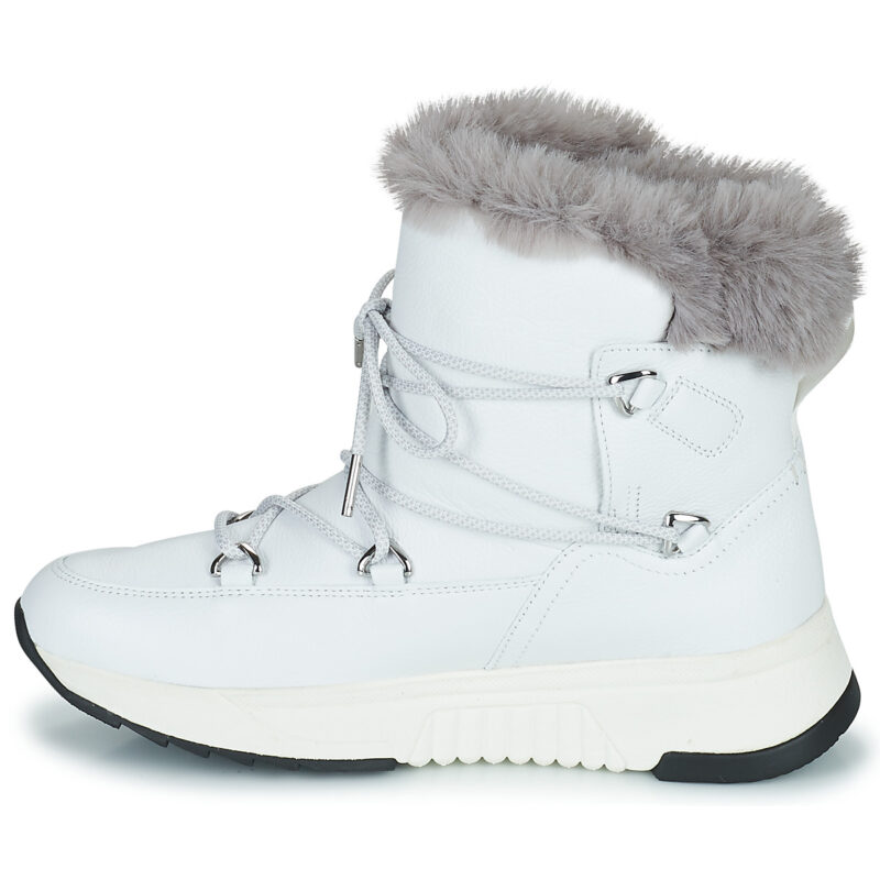 Geox FALENA ABX Bianco Scarpe da neve Donna - 4