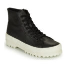 Superga 2341 ALPINA NAPPA Nero Sneakers alte Donna - 1