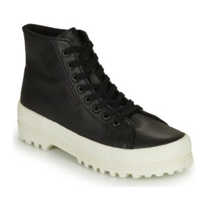 Superga  2341 ALPINA NAPPA  Nero -  Sneakers alte Donna
