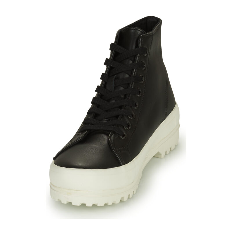 Superga 2341 ALPINA NAPPA Nero Sneakers alte Donna - 3