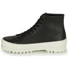 Superga 2341 ALPINA NAPPA Nero Sneakers alte Donna - 4