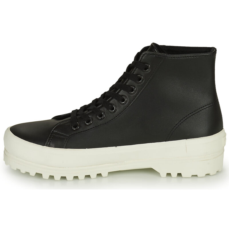 Superga 2341 ALPINA NAPPA Nero Sneakers alte Donna - 4