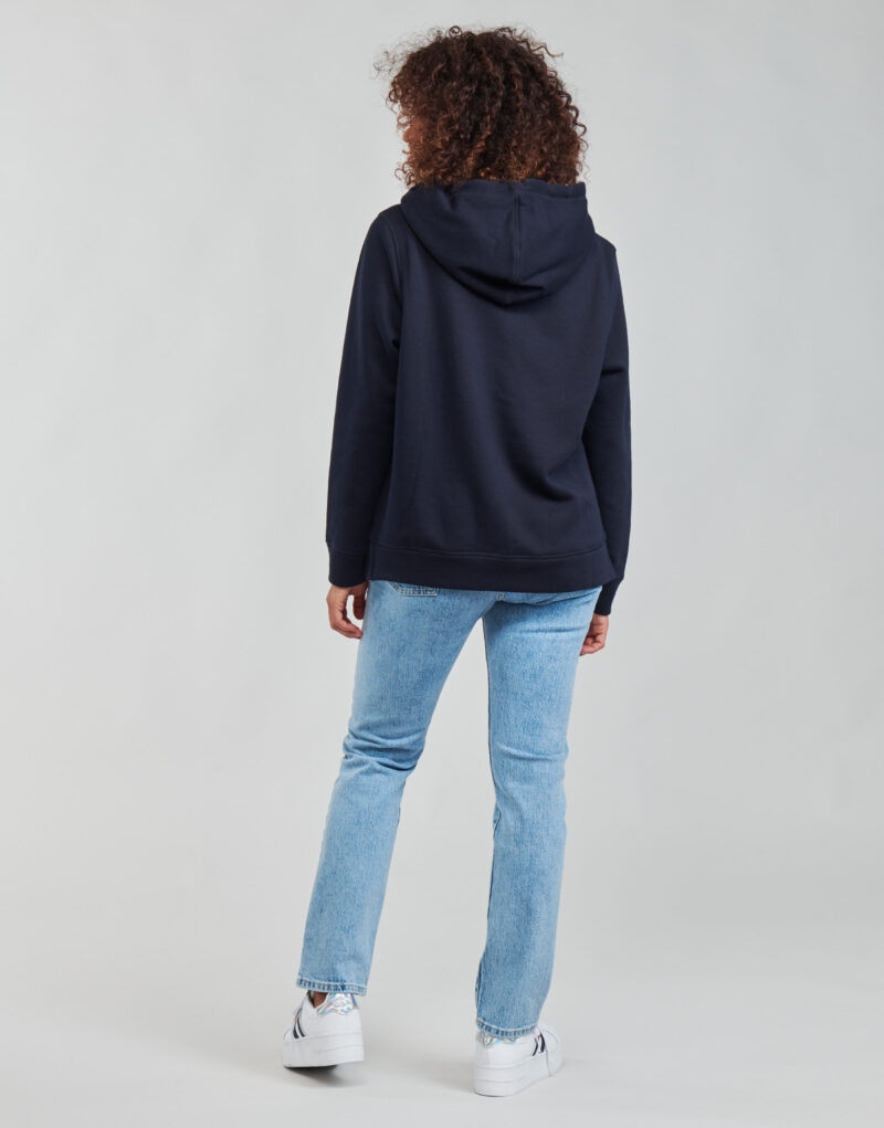 Felpe con cappuccio Tommy Hilfiger HERITAGE HILFIGER HOODIE LS Blu Felpe con cappuccio Donna - 4