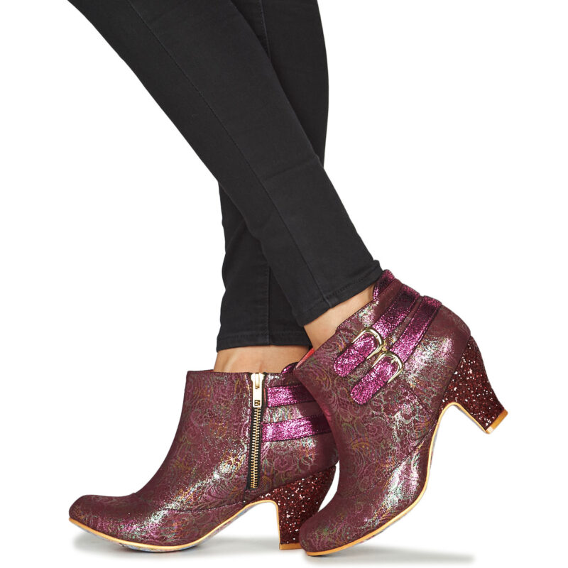 Irregular Choice THINK ABOUT IT Bordeaux Stivaletti Donna - 8