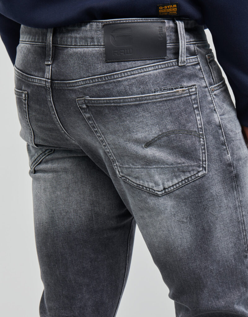 Vaqueros c&oacute;nicos G-Star Raw 3301 STRAIGHT TAPERED Gray Jeans Tapered Men - 5