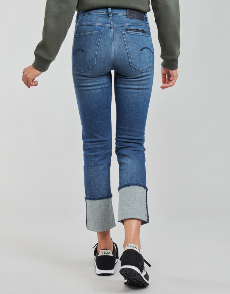 Jeans G-Star Raw NOXER STRAIGHT Blu Jeans Donna - 4