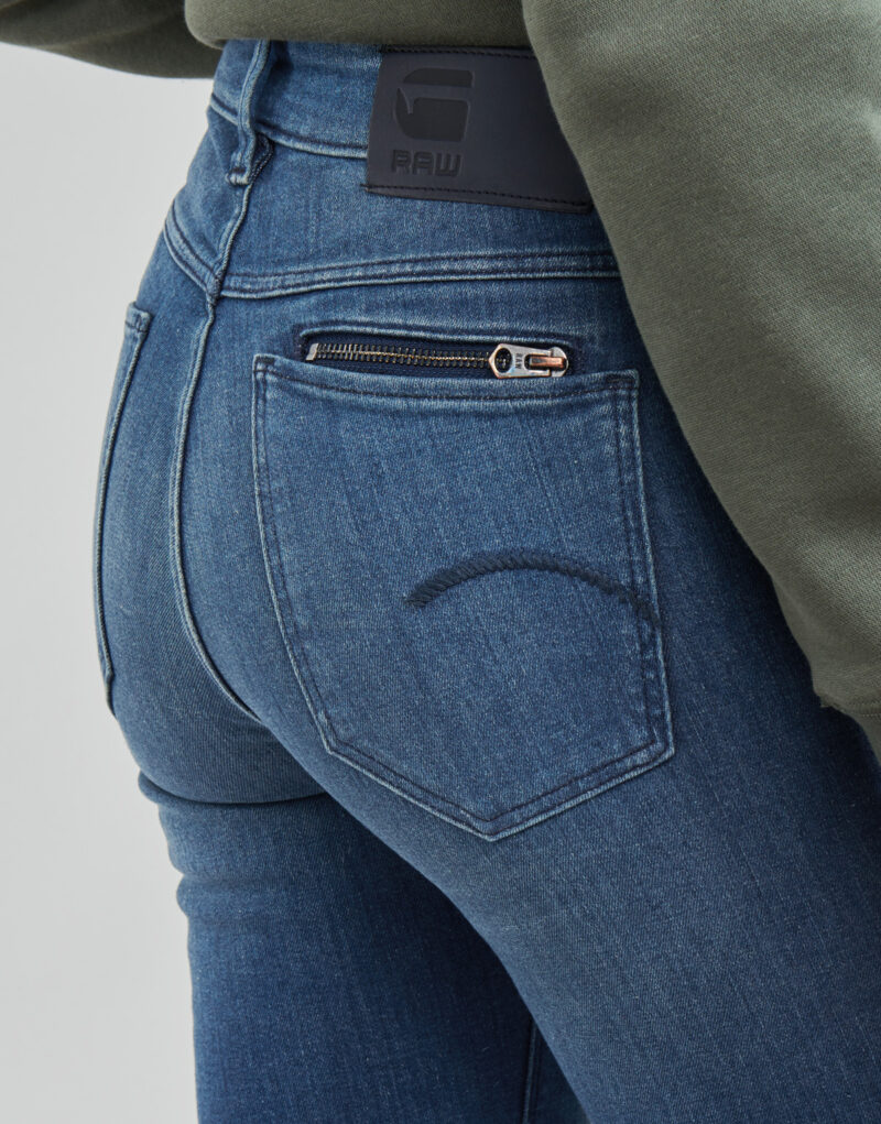 Jeans G-Star Raw NOXER STRAIGHT Blu Jeans Donna - 5
