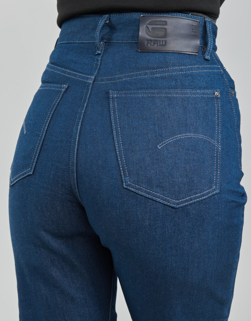 Jeans G-Star Raw TEDIE ULTRA HIGH STRAIGHT Blu Jeans Donna - 5