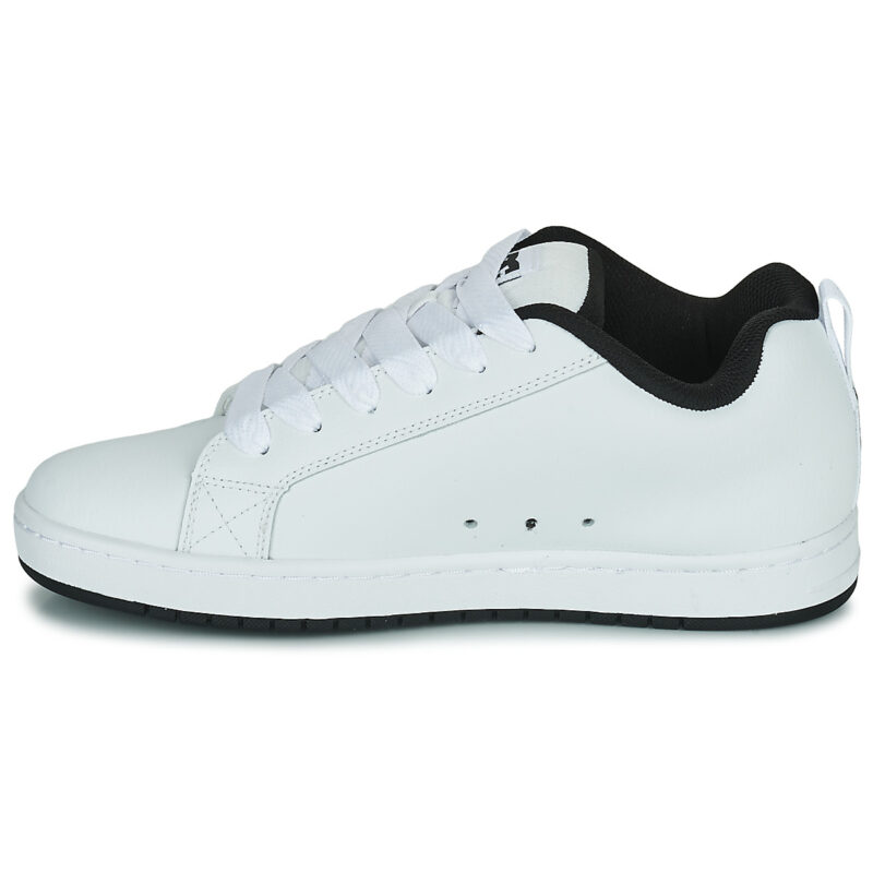 DC Shoes COURT GRAFFIK Wei&szlig; Herren-Skateschuhe - 4