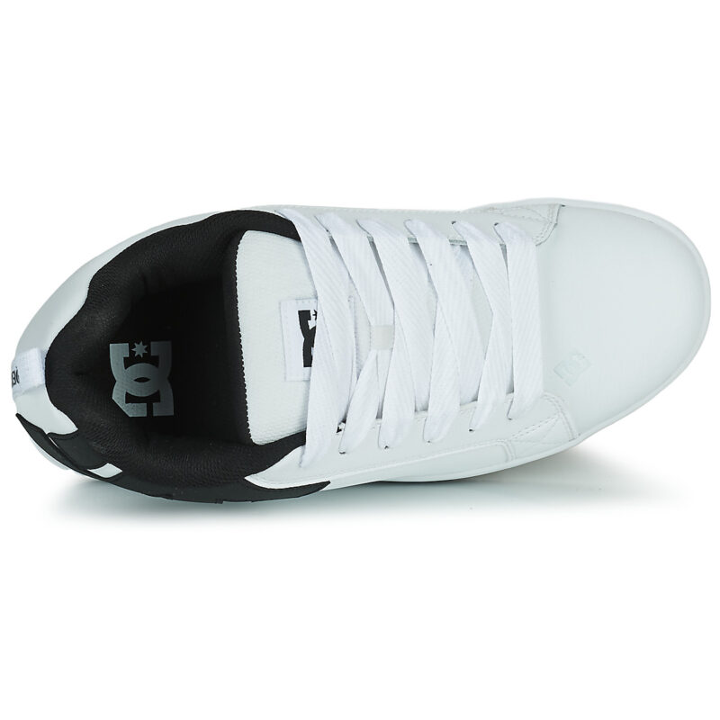 DC Shoes COURT GRAFFIK Wei&szlig; Herren-Skateschuhe - 6