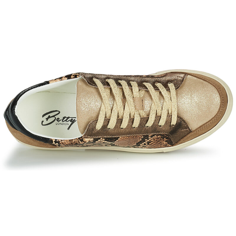 Betty London PERMINA Marron Baskets basses Femme - 6
