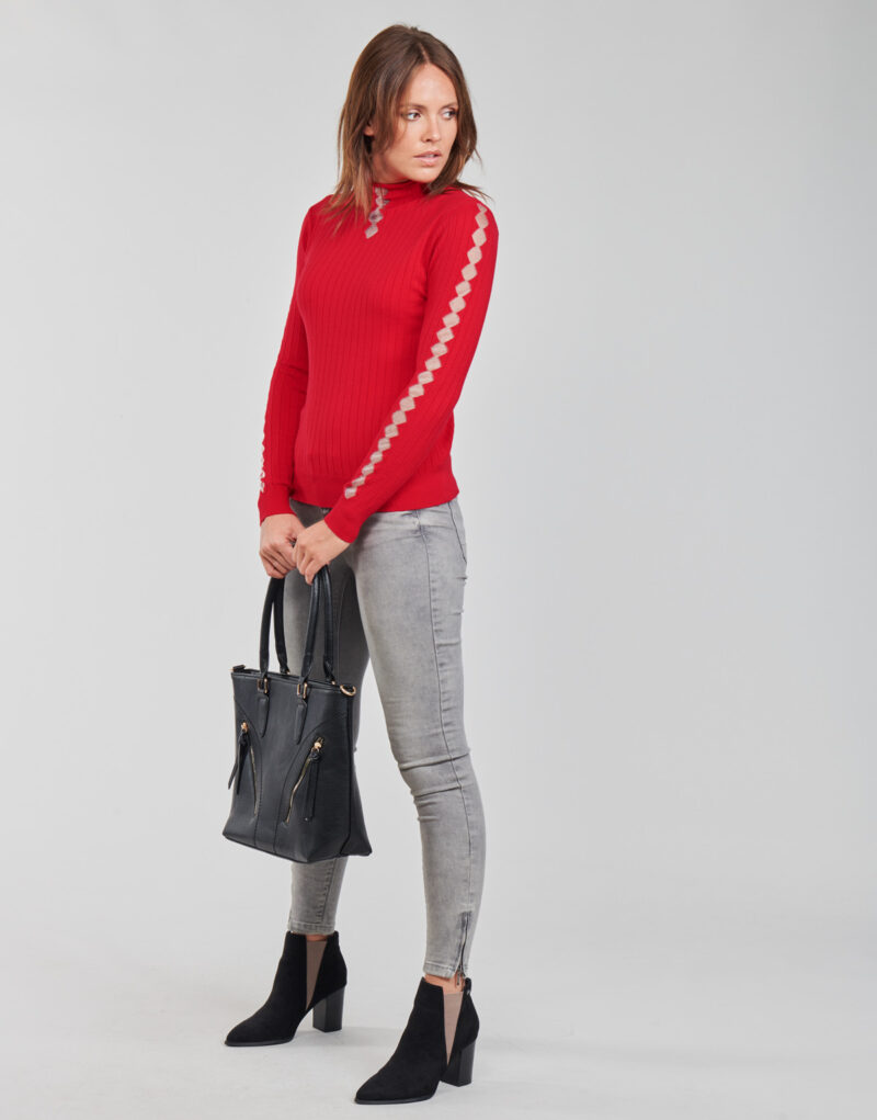 Maglione Moony Mood PABJATO Rosso Maglioni Donna - 3
